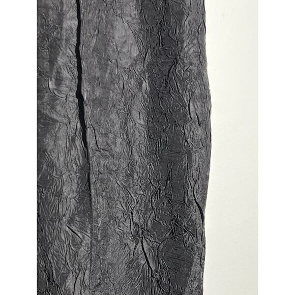 House of Harlow 1960 EUC Black Textured Wide Leg Silky Lightweight Pant Size L - Picture 5 of 7